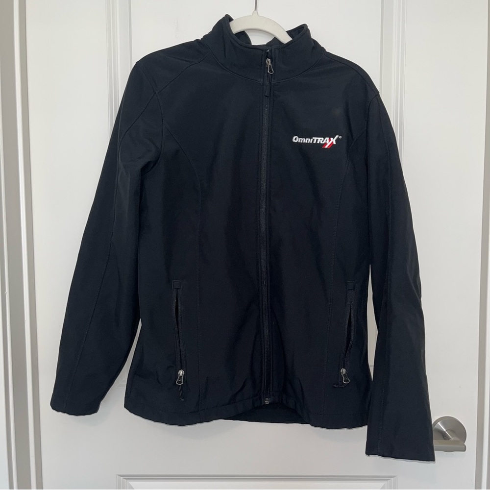 Port Authority Black Ski Snow Jacket Soft Shell - Picture 2 of 4